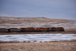 BNSF 8482/6426/KCS 4621